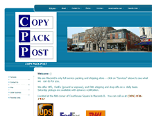 Tablet Screenshot of copypackpost.com